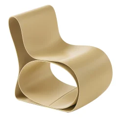 Elli Chairs<Double Curved Gold Indoor/Outdoor Chair