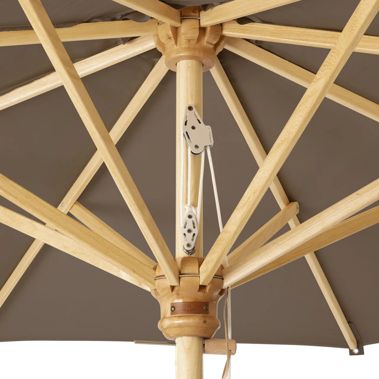 Telami Other Outdoor Furniture<Dove Gray Round Outdoor Umbrella