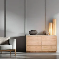 Ebanisteria Roberto Gambella Dressers<Dovetail 6-Drawer Dresser