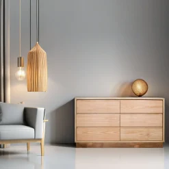 Ebanisteria Roberto Gambella Dressers<Dovetail 6-Drawer Dresser