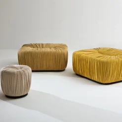 Laura Meroni Ottomans & Poufs<Drapè Ottoman by Bartoli Design