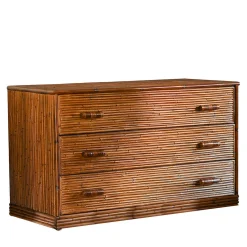 Molto Collectibles Dressers<3-Drawer Bamboo Chest of Drawers