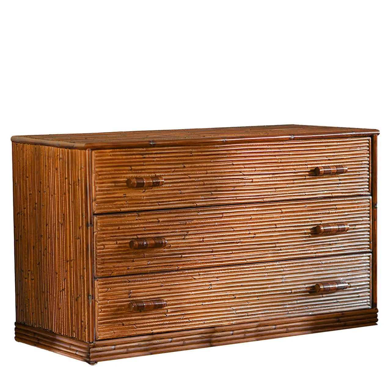 Molto Collectibles Dressers<3-Drawer Bamboo Chest of Drawers