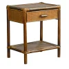 Molto Collectibles Nightstands<1-Drawer Wicker & Bamboo Nightstand