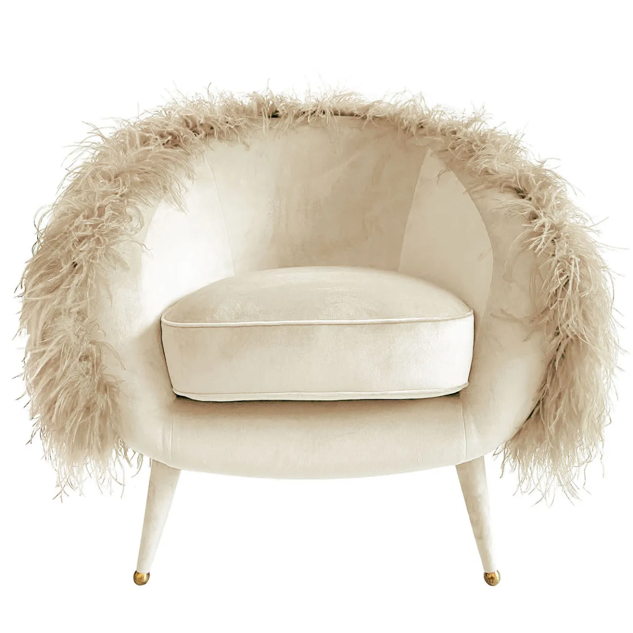 Monica Gasperini Armchairs<Dream Ivory Armchair