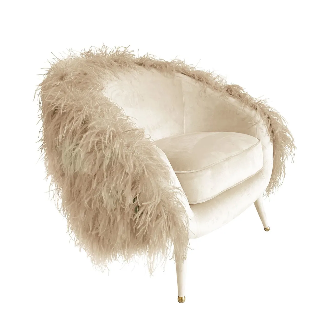 Monica Gasperini Armchairs<Dream Ivory Armchair
