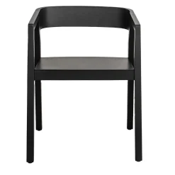 Bedont Chairs<Drive Chair in Black Ash Wood by Lorenz+Kaz