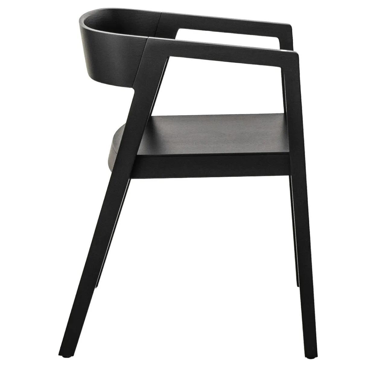 Bedont Chairs<Drive Chair in Black Ash Wood by Lorenz+Kaz