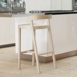 Bedont Bar Stools<Drive High Stool in Natural Frassin by Lorenz+Kaz