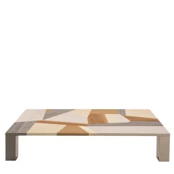 Durame Coffee Tables<Dry Inlaid Rectangular Polychrome Coffee Table