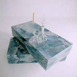 Dimarmo Coffee Tables<Dualis Azure Onyx Coffee Table by Sissy Daniele