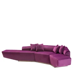Living Couture Sofas<DUBHE' Modular Purple Velvet Sofa