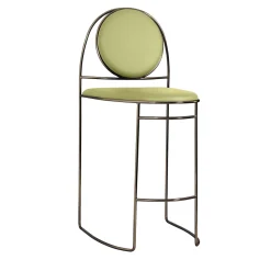 Enrico Girotti Bar Stools<Ducale BZ Green Counter Stool