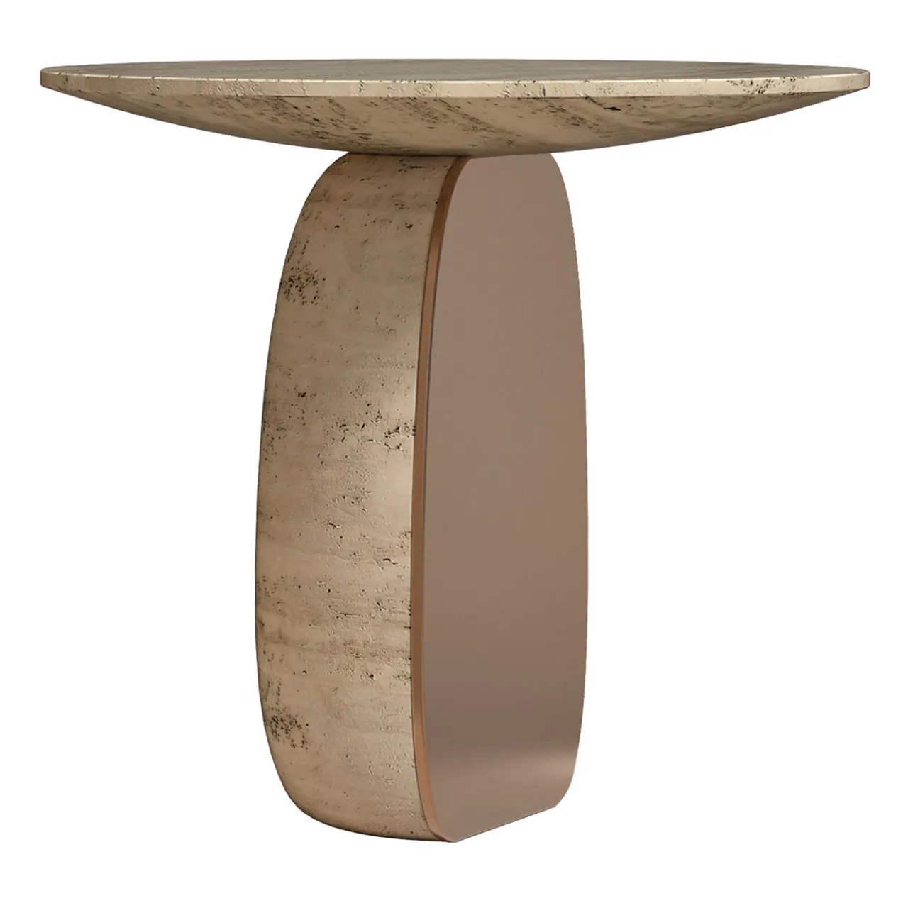 Monitillo 1980 Side Tables<Ducale Half Base Side Table