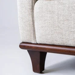 Mantellassi 1926 Sofas<Ducale Light Grey Sofa