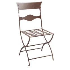 Officina Ciani Outdoor Chairs & Stools<Due Lamiere Chair in Stainless Steel