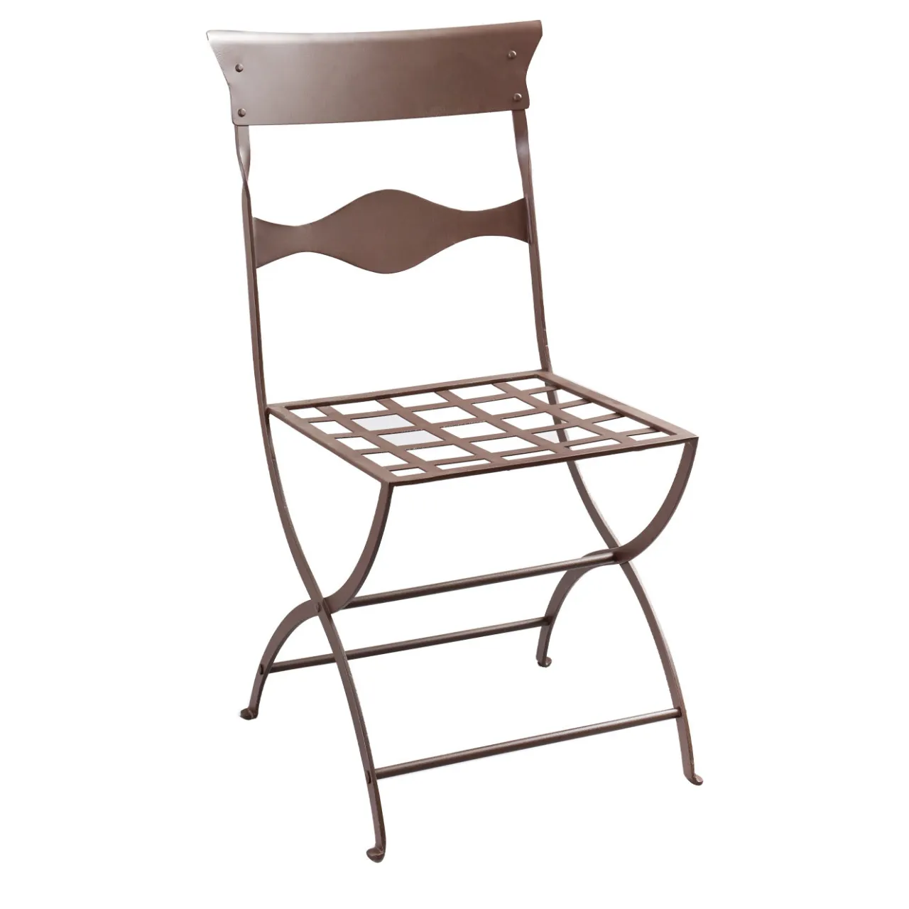 Officina Ciani Outdoor Chairs & Stools<Due Lamiere Chair in Stainless Steel