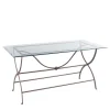 Officina Ciani Outdoor Dining Tables<Due Lamiere Table in Stainless Steel