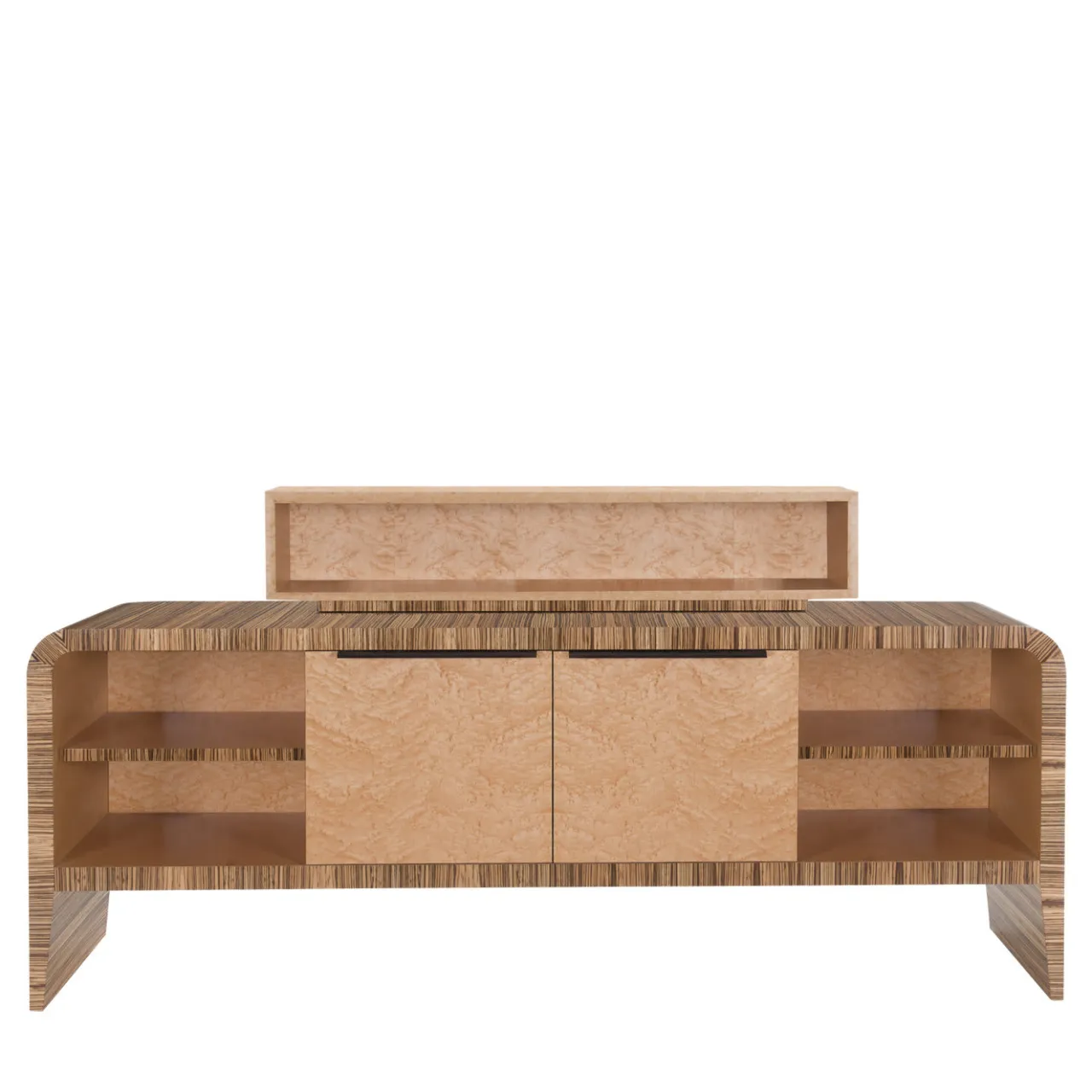 Berdondini 1926 Sideboards Buffets<Due Settembre zebrano wood sideboard 1944
