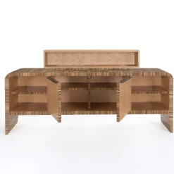 Berdondini 1926 Sideboards Buffets<Due Settembre zebrano wood sideboard 1944
