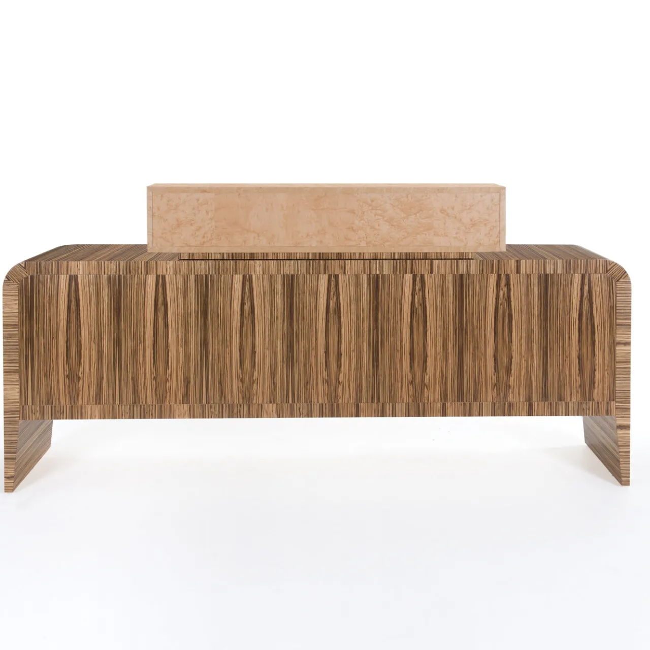 Berdondini 1926 Sideboards Buffets<Due Settembre zebrano wood sideboard 1944