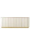Isabella Costantini Sideboards Buffets<Duilio Ivory Matt Wood And Brass 4-Door Sideboard