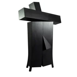 Paolo Pallucco Cabinets<Dulce Mamita Black Lacquered Oak Cabinet