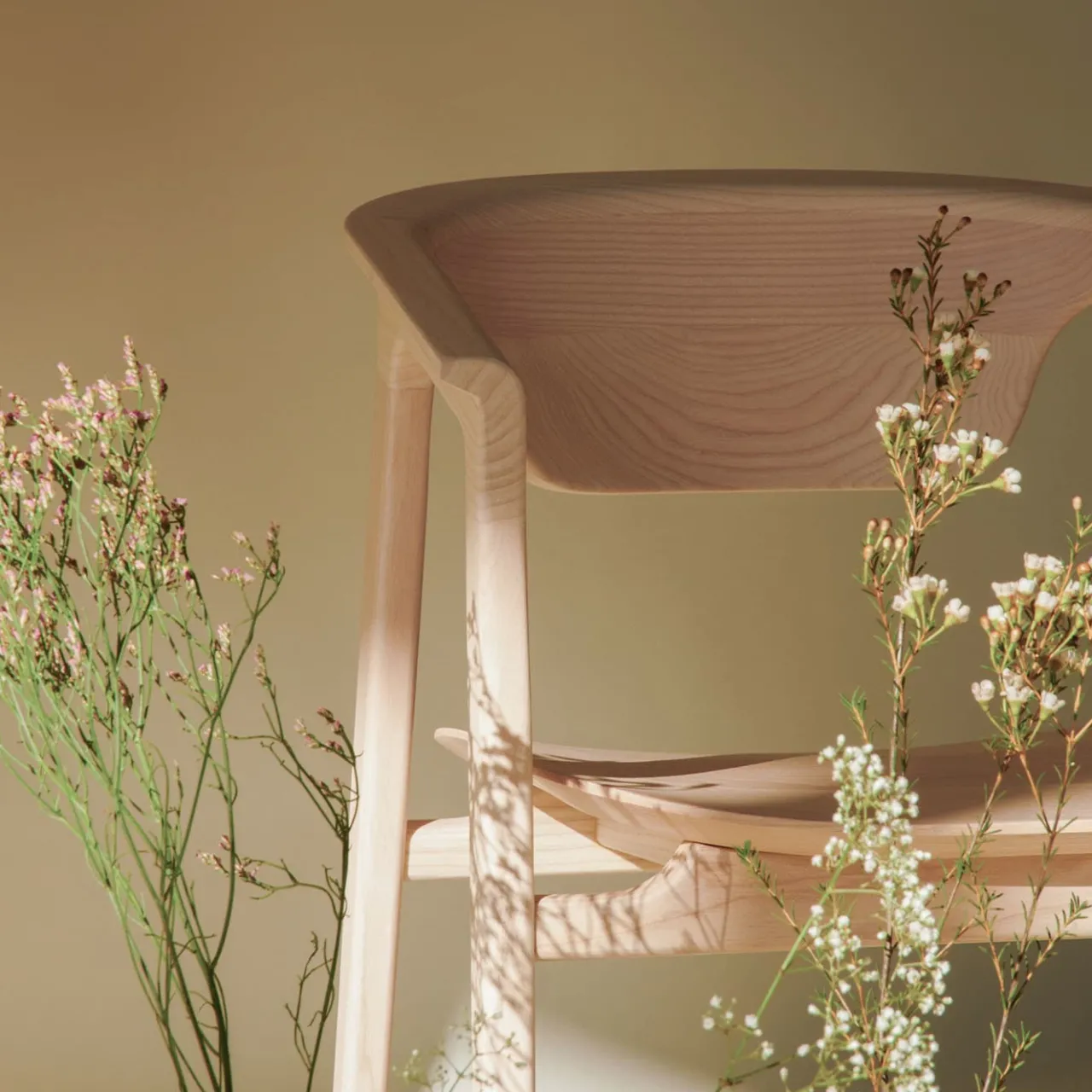 Dale Italia Chairs<Duna Natural Ash Chair