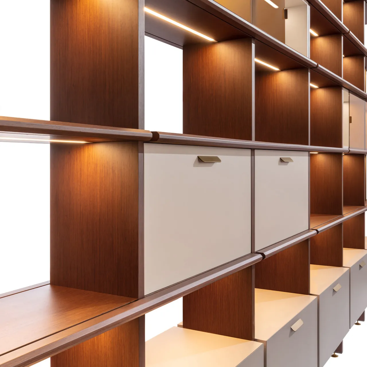 Carpanese Home Bookcases<Duo Large Shelving