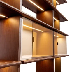 Carpanese Home Bookcases<Duo Medium Shelving