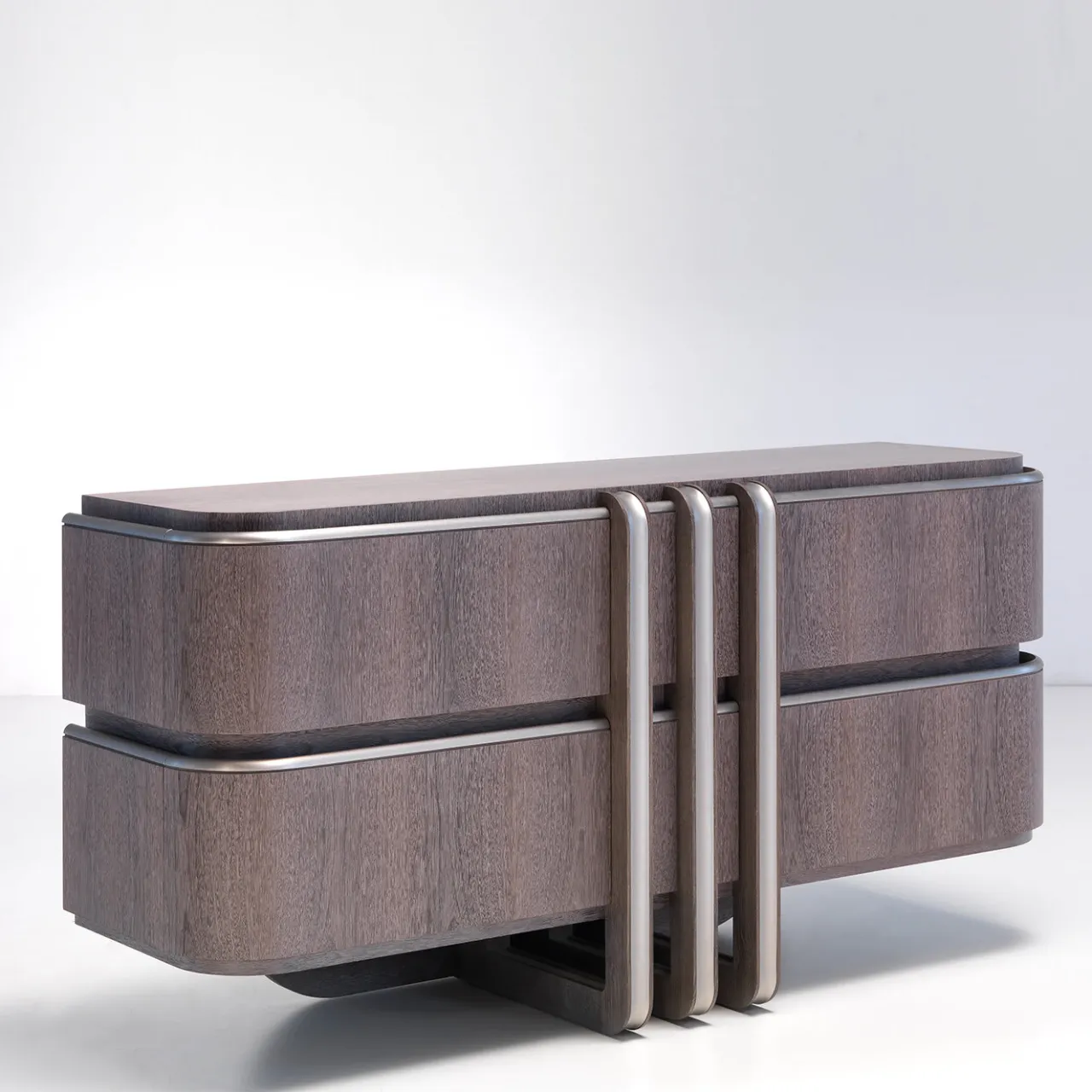 Annibale Colombo Dressers<Durmast and Sucupira Nightstand