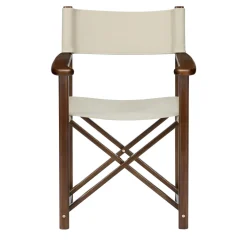 Armani Casa Chairs<Dustin director's chair dove grey thin leather