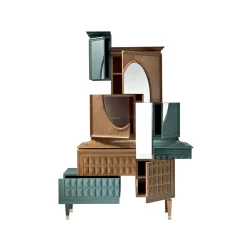 Fratelli Boffi Cabinets<D/VISION.2 Deconstructed Trumeau by Ferruccio Laviani