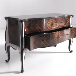 Annibale Colombo Dressers<Ebony and Cherry Dresser