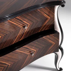 Annibale Colombo Dressers<Ebony and Cherry Dresser