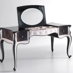 Annibale Colombo Desk & Writing Tables<Ebony and Cherry Vanity Table