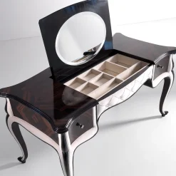 Annibale Colombo Desk & Writing Tables<Ebony and Cherry Vanity Table