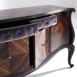 Annibale Colombo Sideboards Buffets<Ebony and Velvet Sideboard
