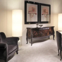 Annibale Colombo Sideboards Buffets<Ebony and Velvet Sideboard