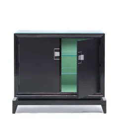 Annibale Colombo Bar Cabinets<Ebony Bar Cabinet
