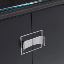 Annibale Colombo Bar Cabinets<Ebony Bar Cabinet