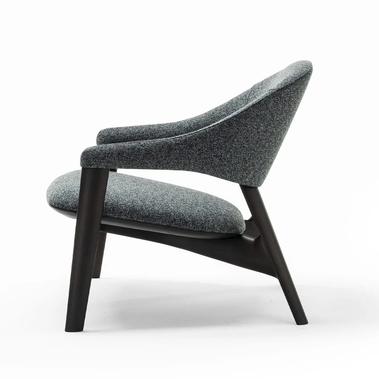 Zanaboni Lounge Chairs<ED/50 069 Egle Gray Lounge Chair