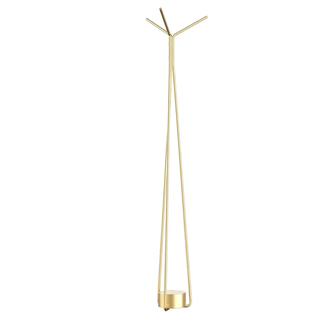 Edizioni Design Coat Stands<ED014 Brass Coat Hanger