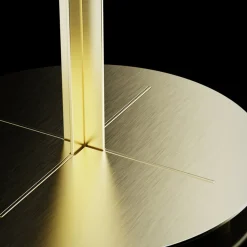 Edizioni Design Side Tables<ED021 Brass Side Table