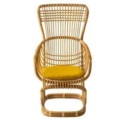 Mila Maurizi Armchairs<Eden Manao & Manila Cane Armchair With Cushion