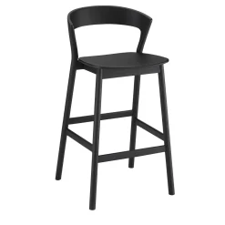 TrabA' Bar Stools<Edith Black Stool by Massimo Broglio