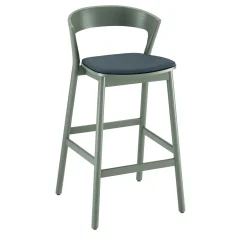 TrabA' Bar Stools<Edith Green Stool by Massimo Broglio