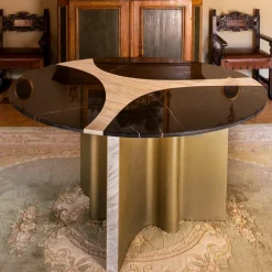 L'Eccesso Dining Tables<Edurne Marble Dining Table by Paolo Ciacci