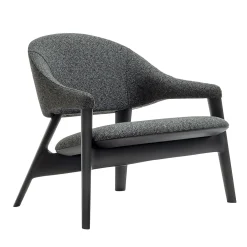 Zanaboni Lounge Chairs<Egle ED/50 069 Gray Ash Lounge Chair
