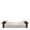 Arcahorn Benches<Egon White Chaise Longue